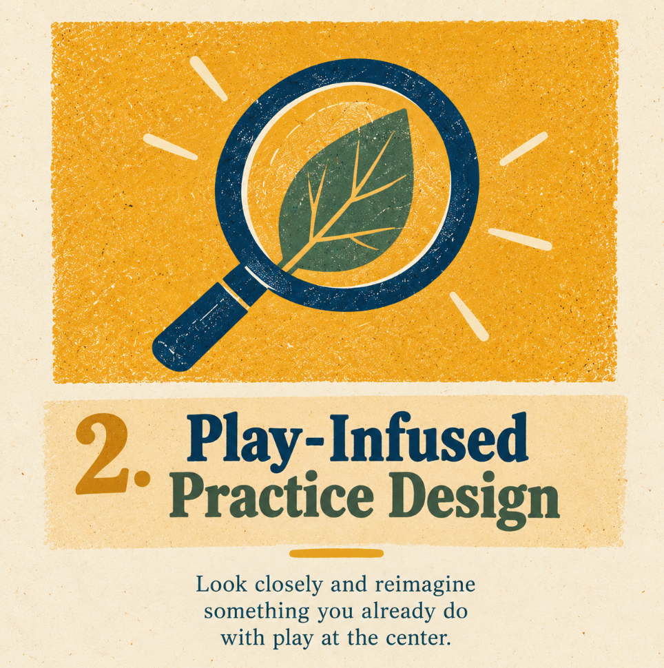 Play-Infused Practice Design